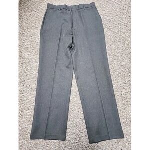 LEVI'S Action Slacks Vintage 90s Mens Pants Size 34 x 30 Gray Flat Front
